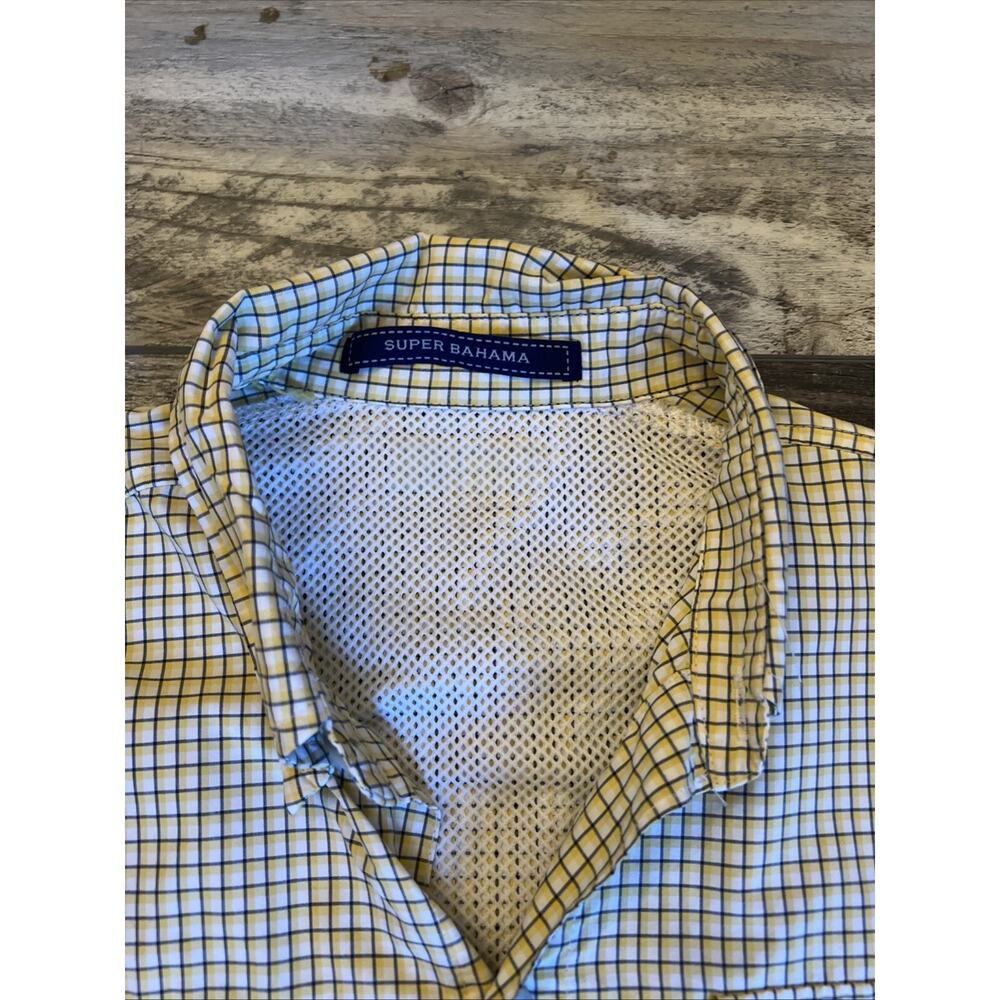 Columbia PFG Super Bahama Men’s L XL Plaid Long Sleeve Vented Fishing Shirt - Picture 3 of 7